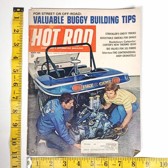 Rislone Concentrate Vintage 1969 Hot Rod Ad Dont Honey Us Retro Garage Decor - Picture 6 of 6